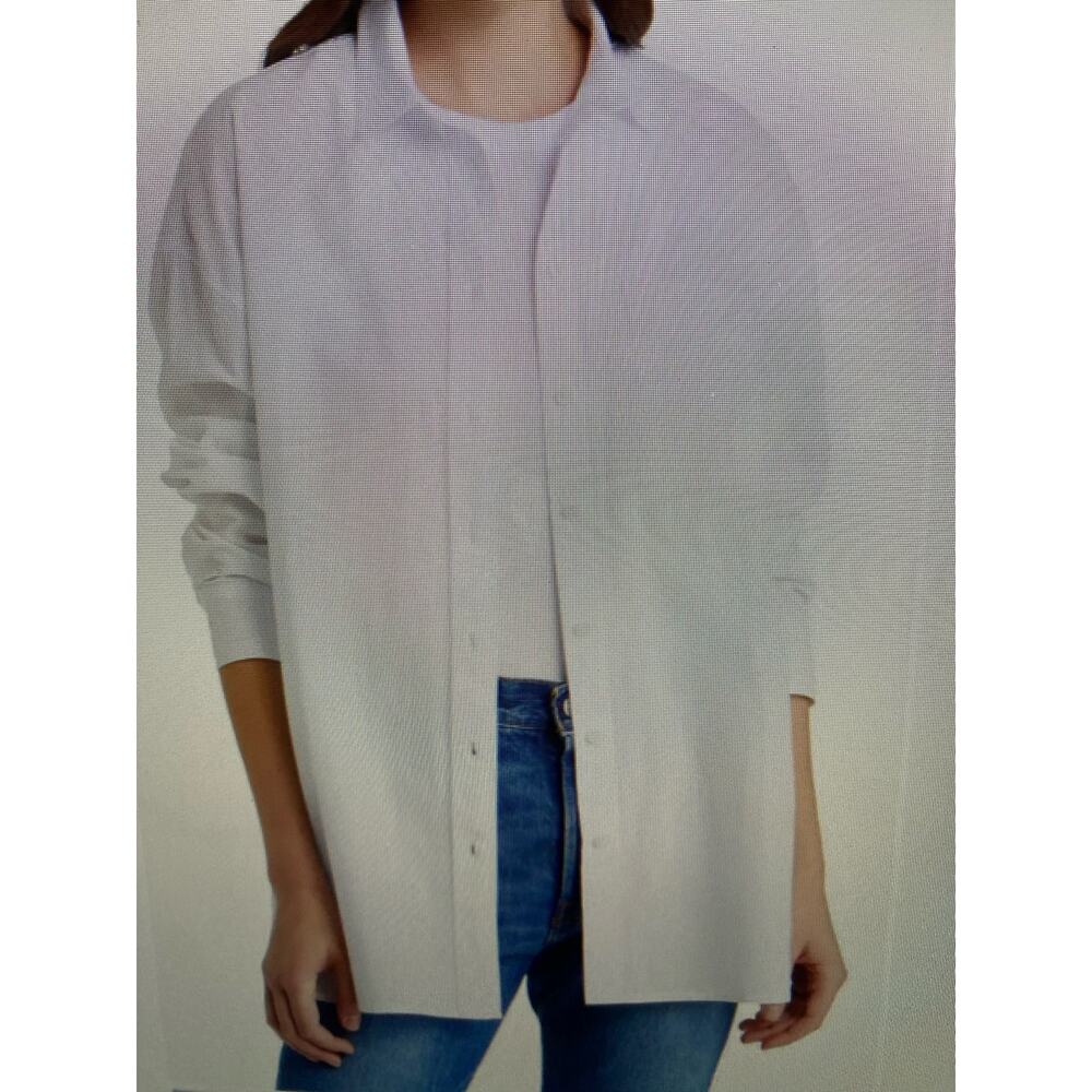 NWT Madewell The Oversized Straight Hem Shirt in Signature Poplin size XS